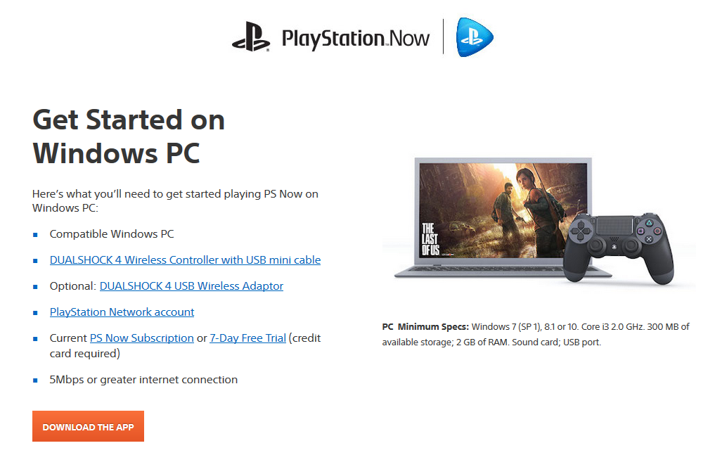 Playstation Now Error